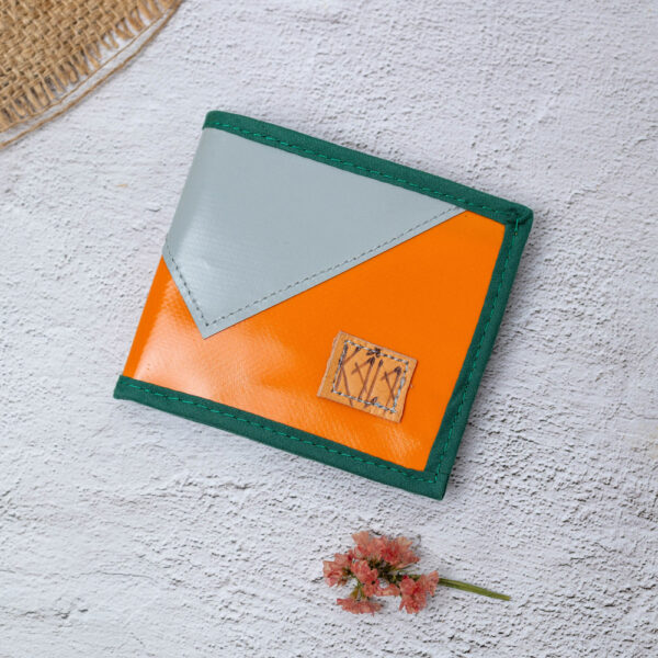 Cartera Lona de camion reciclada "Alchita"