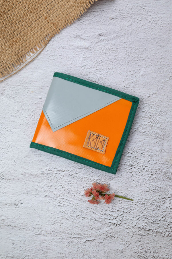 Cartera Lona de camion reciclada "Alchita"