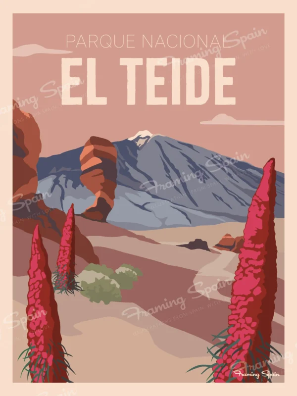 TEIDE-Parque_Nacional_Travel_Poster