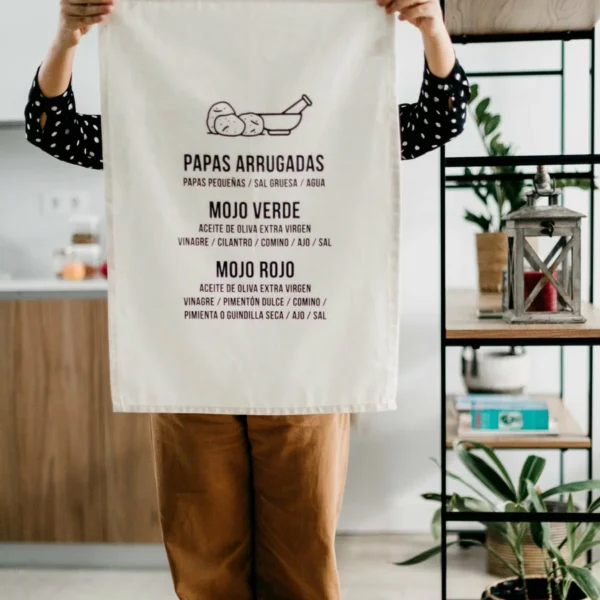Paño de cocina XL Receta Mojos