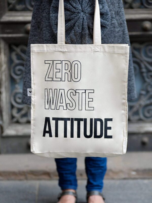 Bolsa de Compra Grande Zero Waste Attitude - Imagen 3